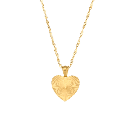 Ketting Golden Heart