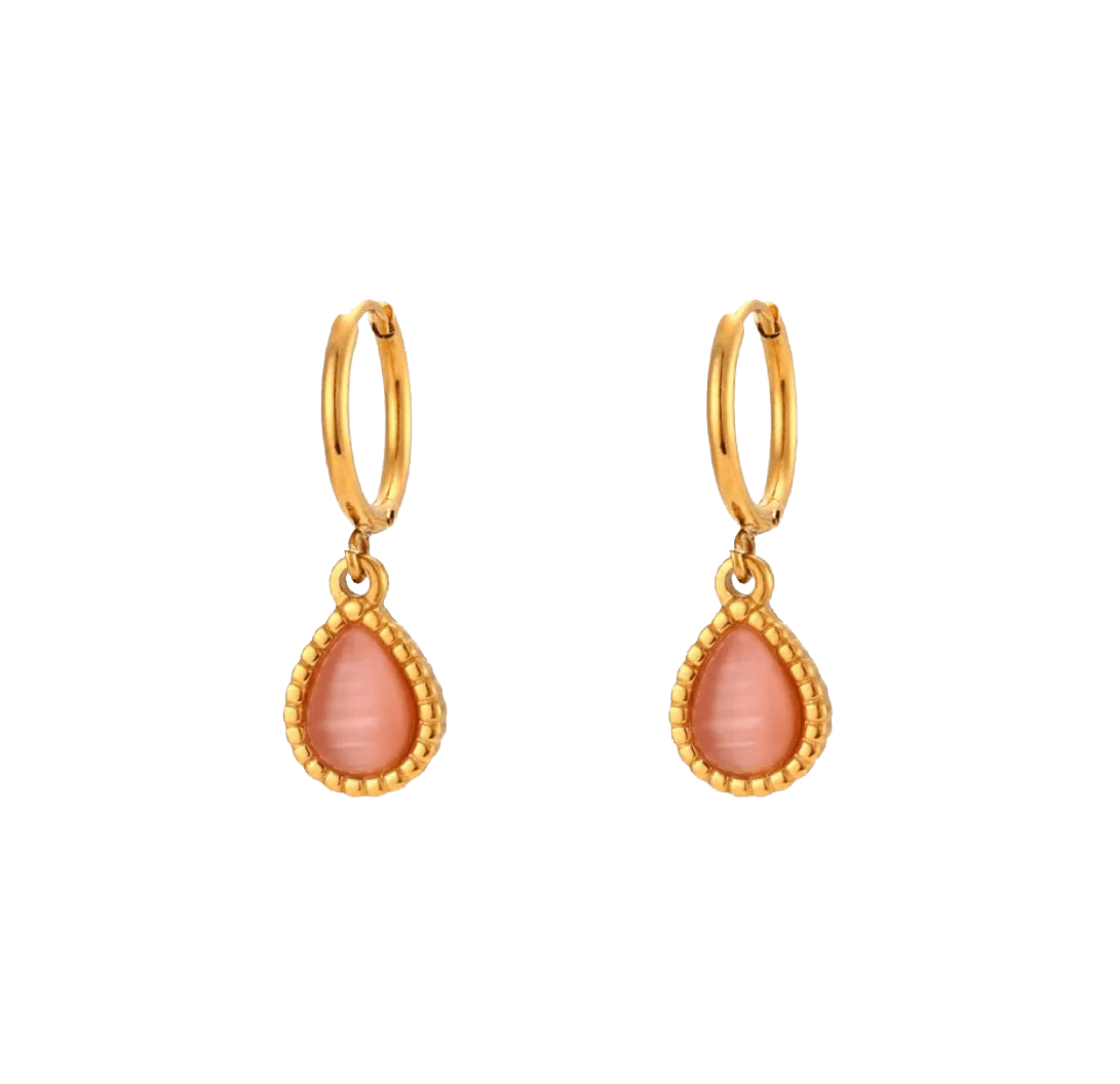 Oorbellen Rosie roze