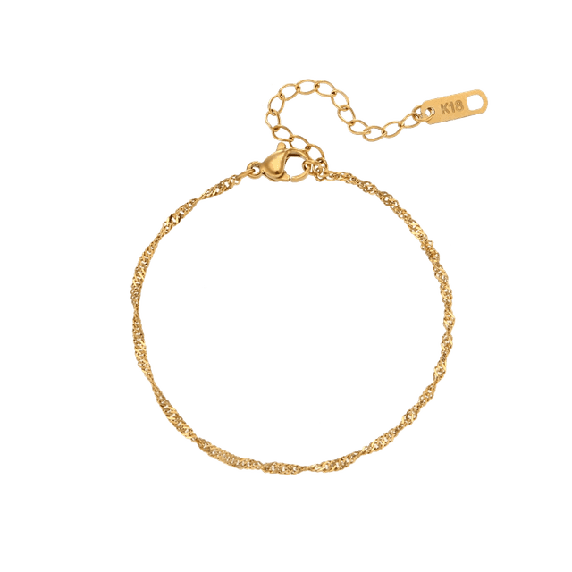 Charlery Armband Twisted gold