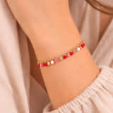 Charlery Armband Lucie rood