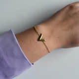 Charlery Armband V Goud