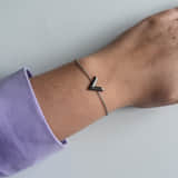 Charlery Armband V Zilver