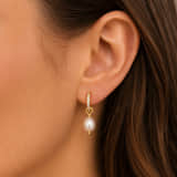 Charlery Oorbellen Diamond Pearl model