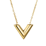 Charlery Ketting V goud