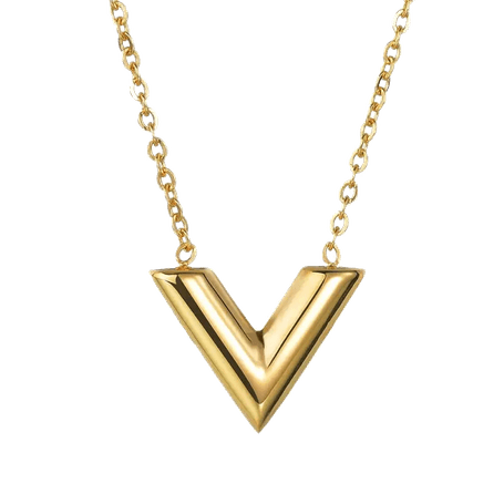 Charlery Ketting V goud
