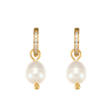 Charlery Oorbellen Diamond Pearl