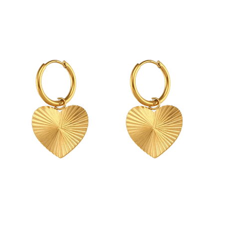 Charlery Oorbellen Golden Heart