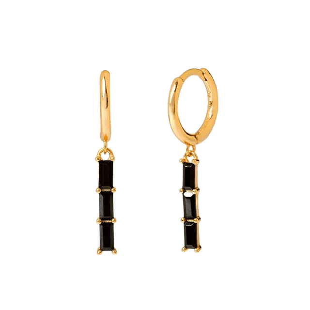 Charlery Oorbellen Lotte zwart