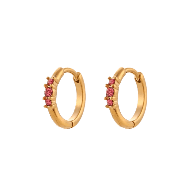 Charlery Oorbellen Mary roze