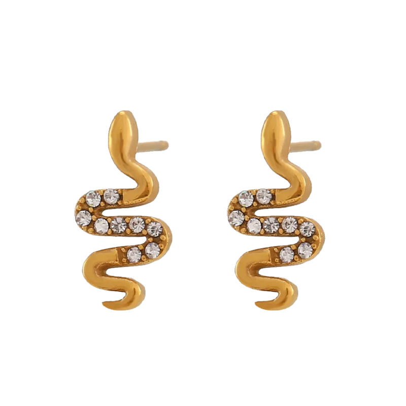 Charlery Oorbellen Snake