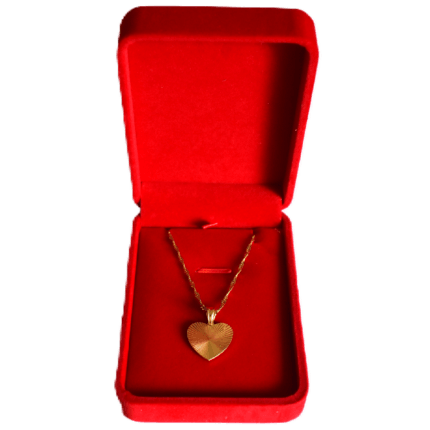 Kettingdoosje Velvet Rood
