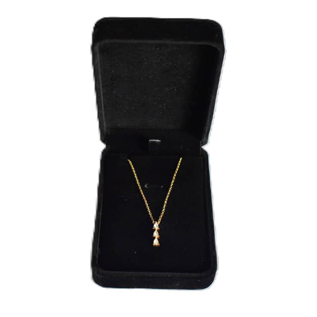 Kettingdoosje Velvet zwart