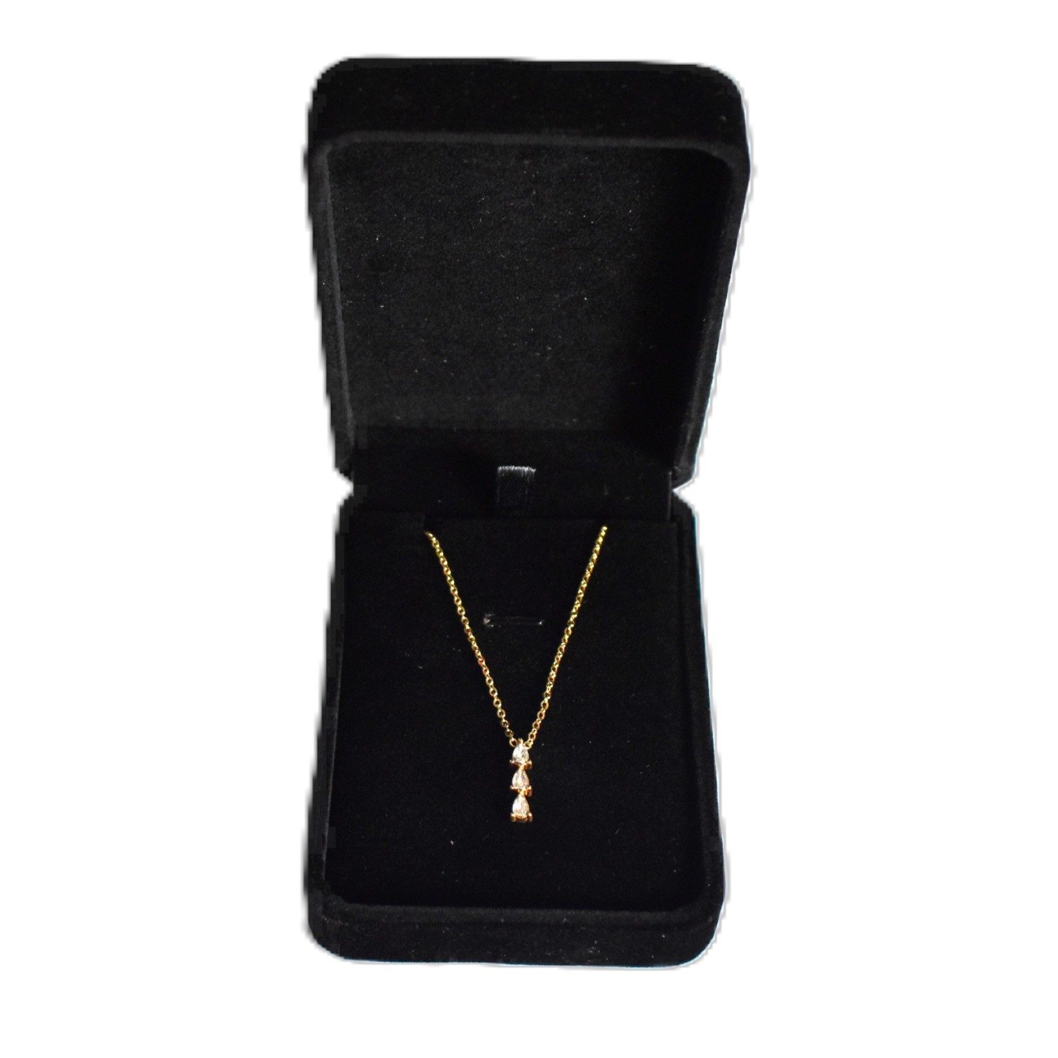 Kettingdoosje Velvet zwart