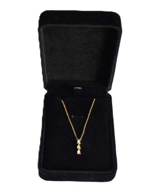 Charlery Kettingdoosje Velvet zwart