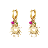 Charlery Oorbellen Summer of Love goud