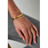 Charlery Armband met muntjes in het goud