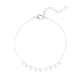 Charlery Armband met muntjes in het zilver