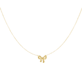 Charlery Ketting SImple Bow goud