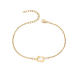 Charlery Armband Initial letter C goud