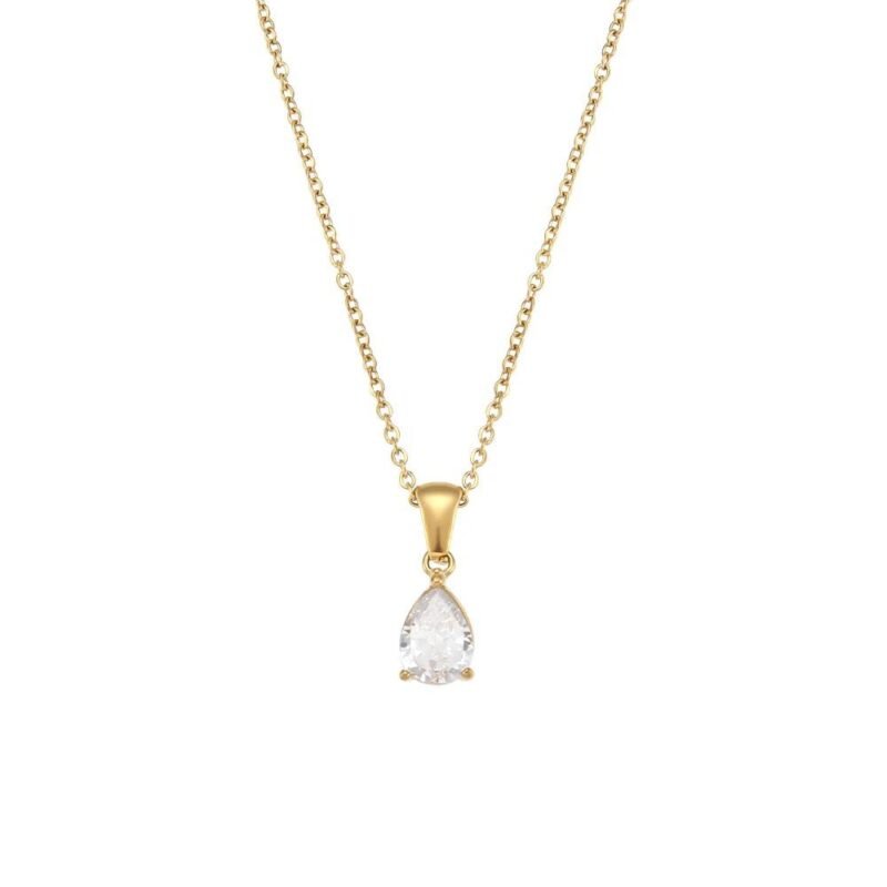Charlery Ketting Druppel wit