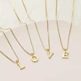 Charlery Ketting Initial goud