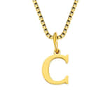 Charlery Ketting Initial C goud