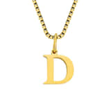 Charlery Ketting Initial D goud