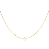 Charlery Ketting Open Ster minimalistisch goud