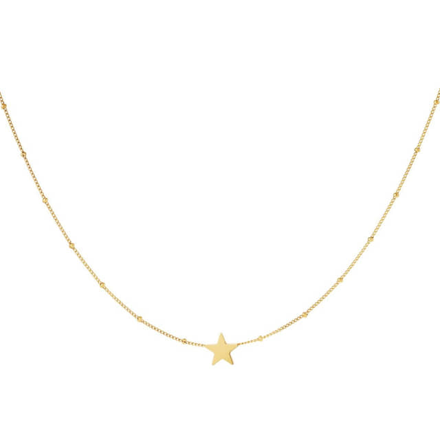 Charlery Ketting Ster minimalistisch goud