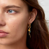 Charlery Oorbellen Carly blauw