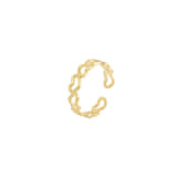 Charlery Ring Daisy goud hartjes