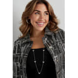 Charlery Lange Ketting met Vlinders 2