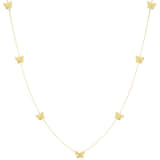 Charlery Lange Ketting met Vlinders goud