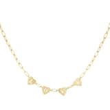 Charlery Schakel Ketting Love goud