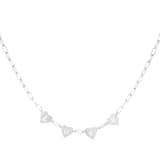 Charlery Schakel Ketting Love zilver