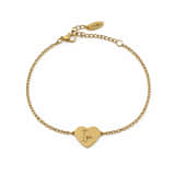 Charlery Graveerbare Armband Naam Hart goud