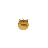 Charlery Graveerbare Kattenpenning goud