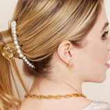 Charlery Grote Haarklem met Parels Model