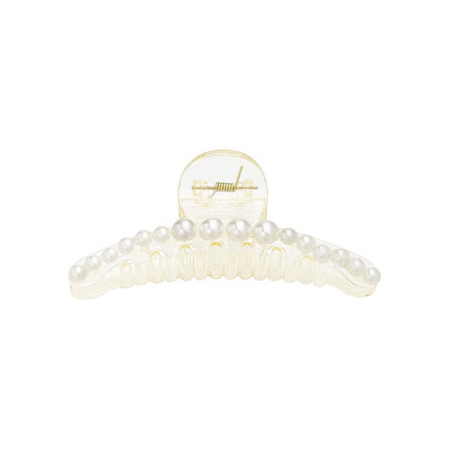 Charlery Grote Haarklem met Parels wit