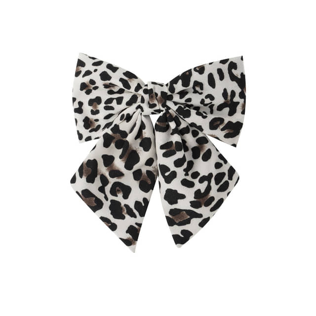 Charlery Haarstrik Panterptint Zwart Wit
