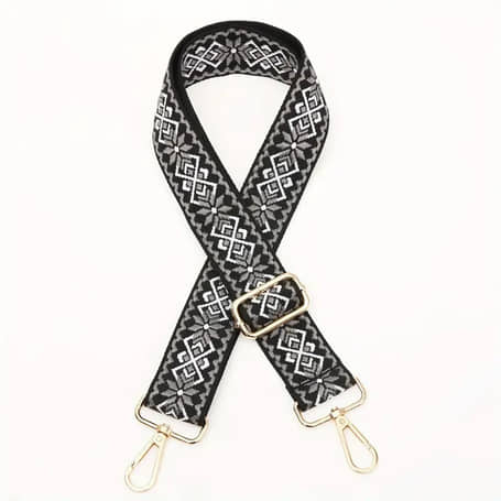 Charlery Bag Strap zwart grijs