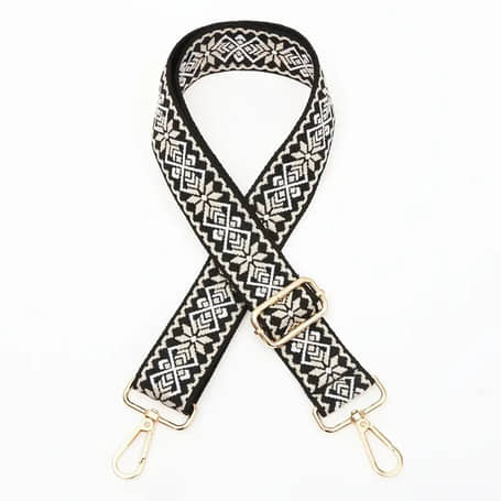Charlery Bag Strap zwart wit