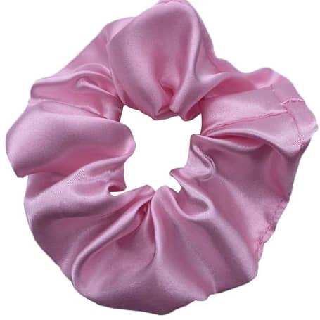 Scrunchie licht roze