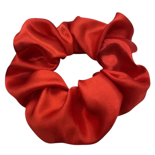 Scrunchie rood
