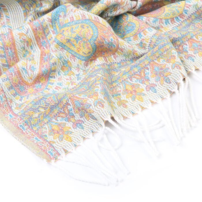 Charlery Sjaal Paisley beige