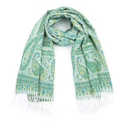 Charlery Sjaal Paisley groen