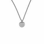 Heren Ketting met Naam zilver