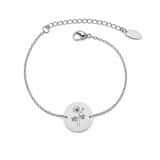 Charlery Armband Geboortebloem zilver