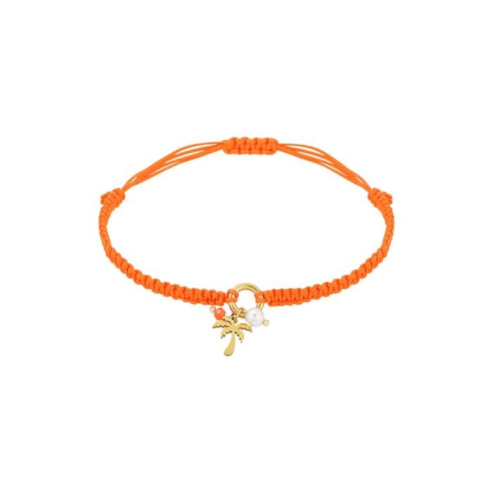 Armband Palm Paradise oranje