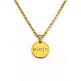 Charlery Heren Ketting met Initialen goud